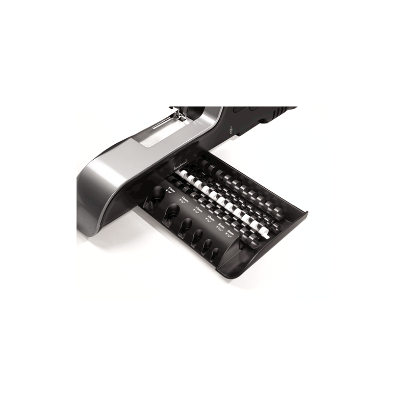 Perforelieur Fellowes Quasar+ 500 à anneaux plastique