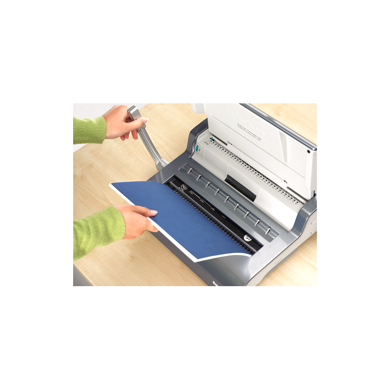Perforelieur Fellowes Quasar Wire à anneaux métal