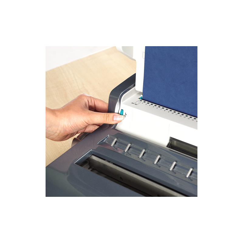 Perforelieur Fellowes Quasar Wire à anneaux métal