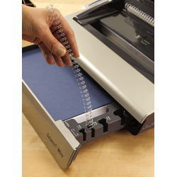 Perforelieur Fellowes Galaxy-E Wire électrique à anneaux métal