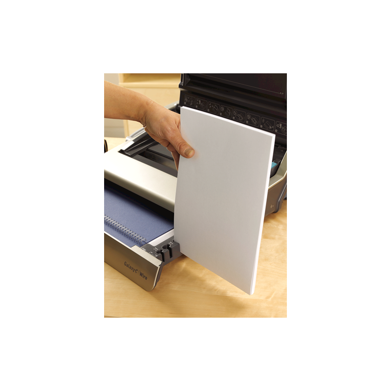 Perforelieur Fellowes Galaxy-E Wire électrique à anneaux métal