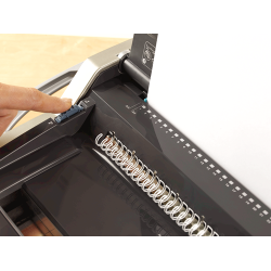 Perforelieur Fellowes Galaxy-E Wire électrique à anneaux métal