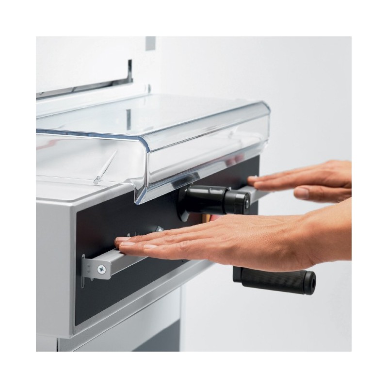 Massicot de bureau électrique sur meuble IDEAL 4350