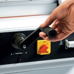 Massicot de bureau électrique sur meuble IDEAL 4350