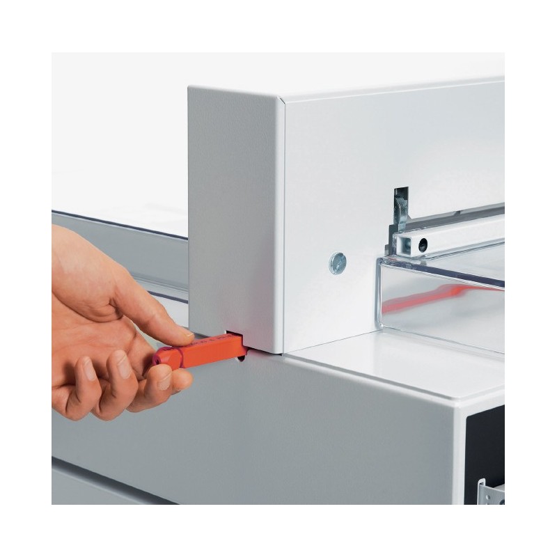 Massicot de bureau électrique sur meuble IDEAL 4350