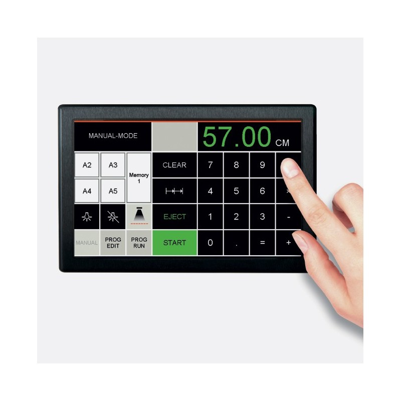 Massicot hydraulique de précision tables soufflantes IDEAL 5560 LT