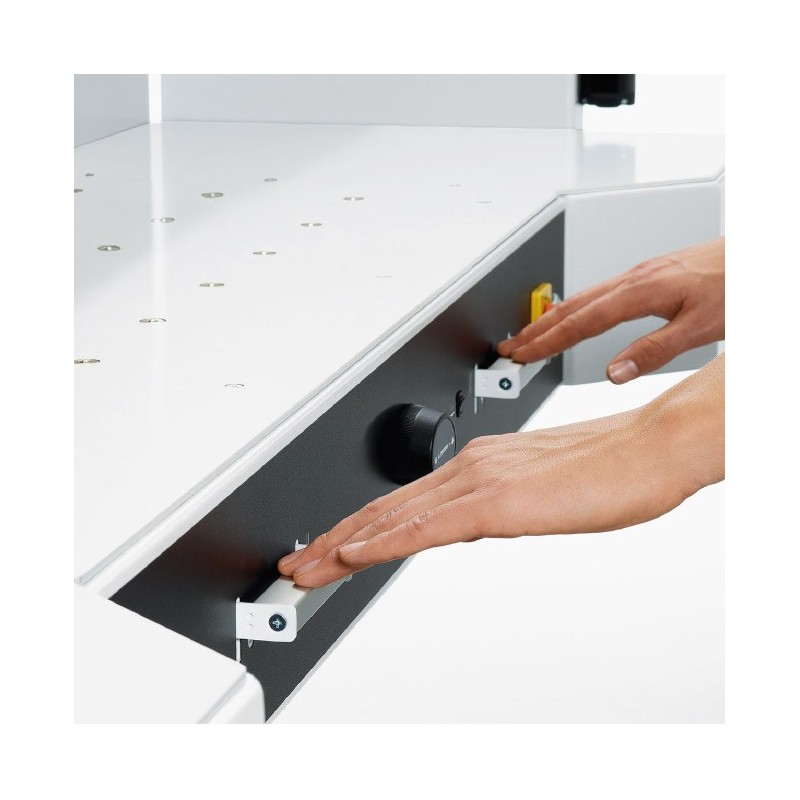 Massicot professionnel avec presse hydraulique IDEAL 7260 LT