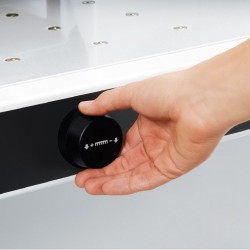 Massicot professionnel avec presse hydraulique IDEAL 7260 LT