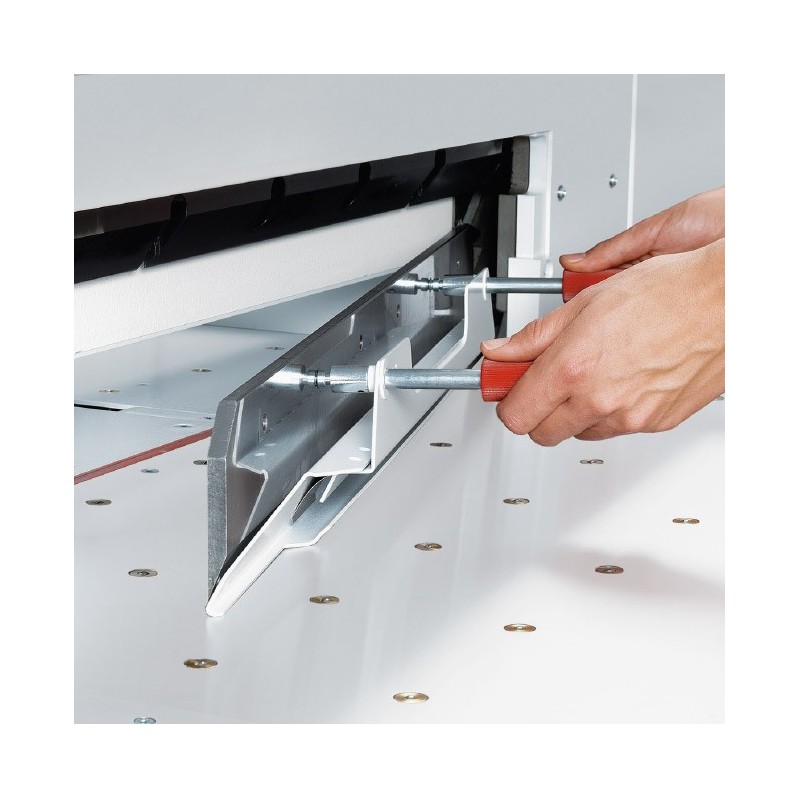 Massicot professionnel avec presse hydraulique IDEAL 7260 LT