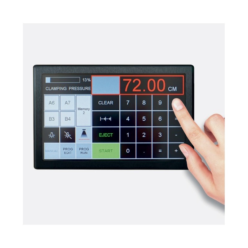 Massicot professionnel avec presse hydraulique IDEAL 7260 LT