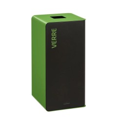 Borne de tri Rossignol Cubatri 75L "Verre" sans serrure