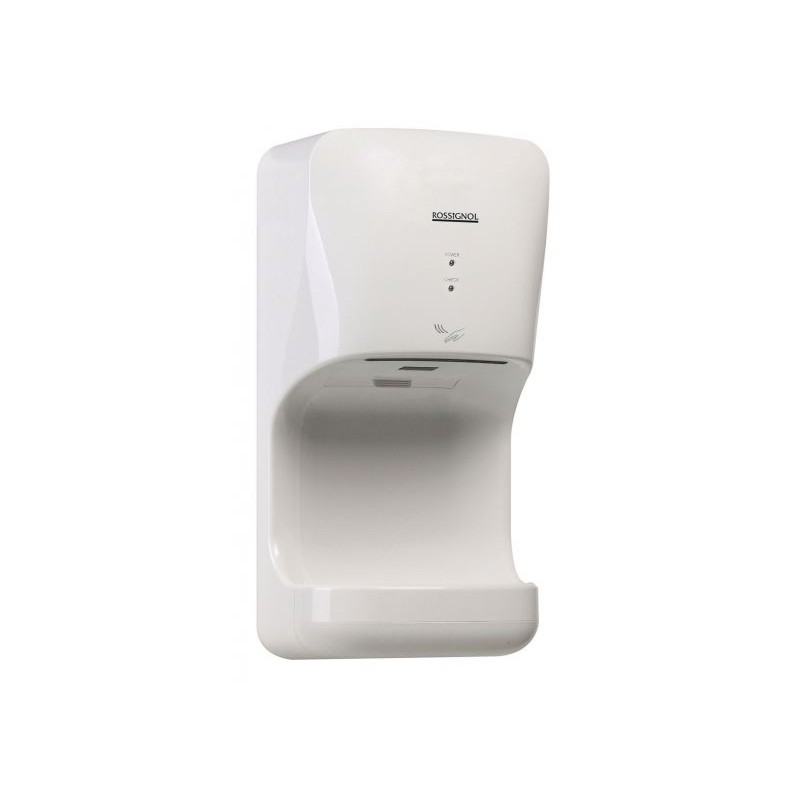 Sèche-mains auto horizontal Rossignol Airsmile 1400W blanc