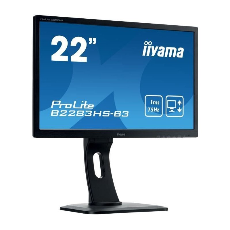Ecran 21,5" iiyama E2283HS-B3