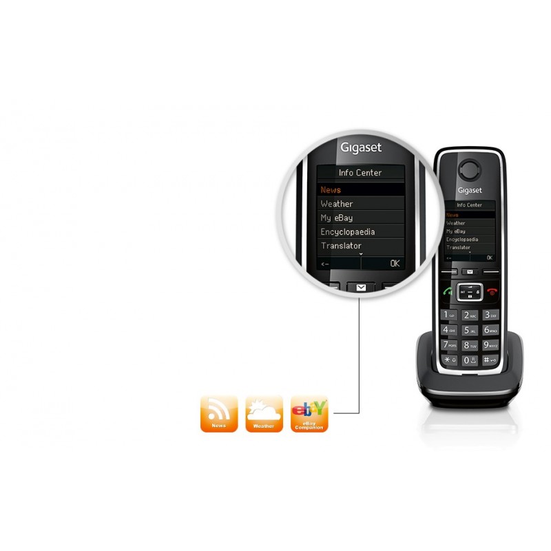 Téléphone sans-fil Gigsaet C530