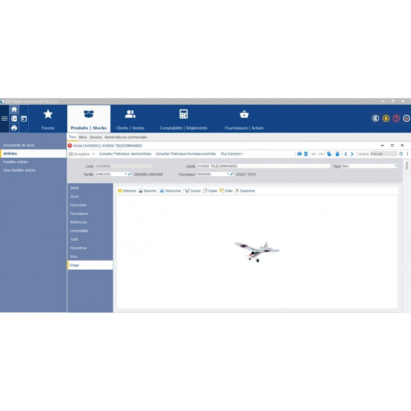 Logiciel EBP Gestion Commerciale Pro 2020