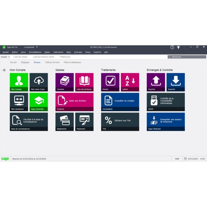 Logiciel Sage 50Cloud Ciel Compta