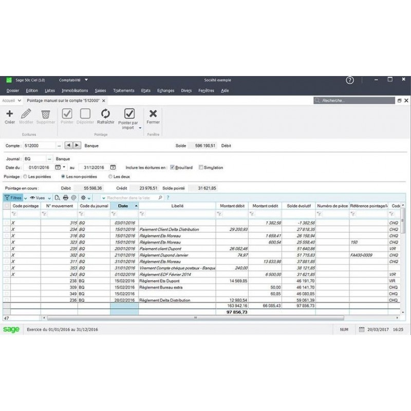 Logiciel Sage 50Cloud Ciel Compta