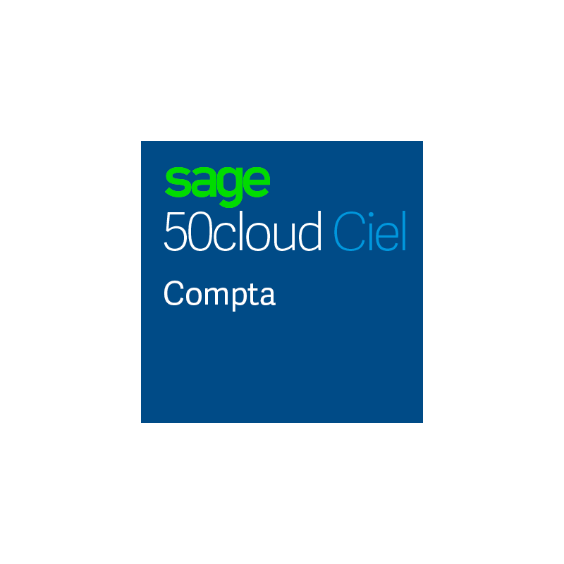 Logiciel Sage 50Cloud Ciel Compta